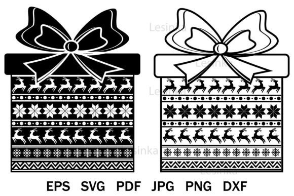 Christmas Gift with Pattern Illustrations Review