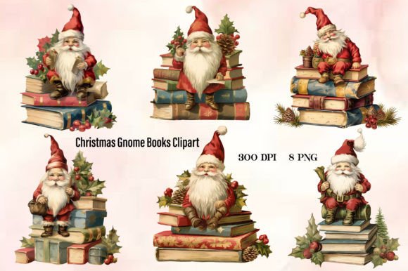 Christmas Gnome Books Png Review: A Cozy Illustrations Asset for Holiday Branding