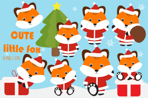 Christmas Little Fox Review: A Warm Illustrations Asset for Seasonal Branding