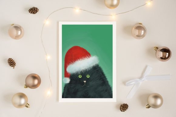 Cute Cat Who Loves Christmas: A Designer’s Review of Festive Illustrations