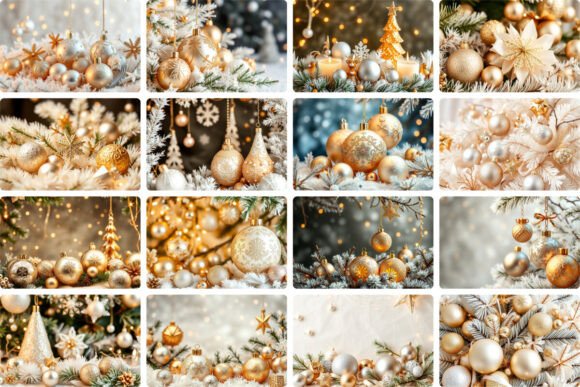 Glamorous Christmas Ornaments Decor: A Designer’s Review of These Illustrations