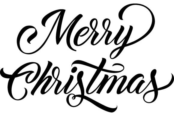Merry Christmas Calligraphy Review