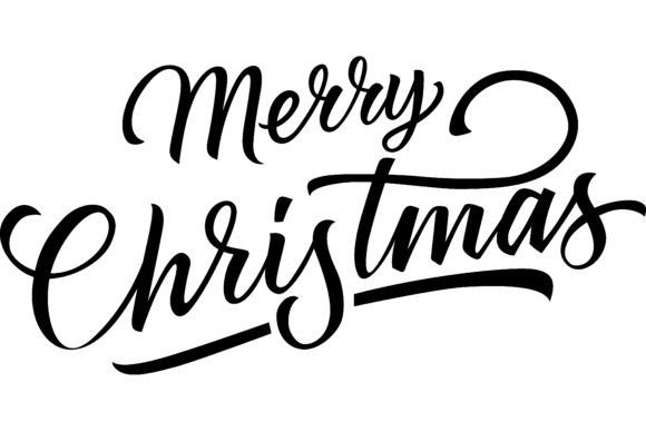 Merry Christmas Lettering with Swirl Ele: A Designer’s Review for Branding and Illustrations