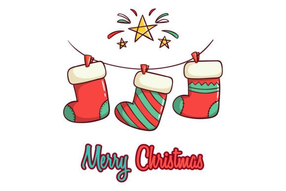Merry Christmas with Shocks Decoration: Illustrations Review
